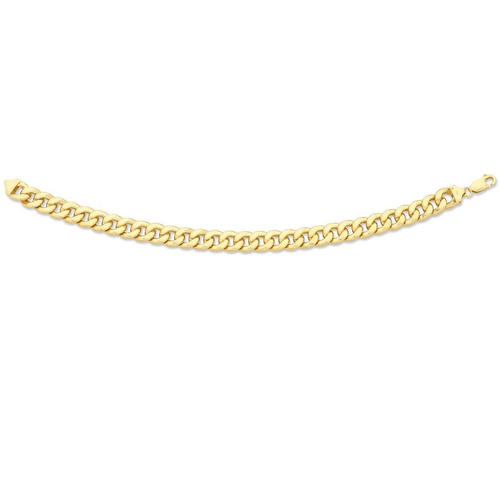 9kt Bonded Gold Silver Filled Bracelet 23cm Bracelets Bevilles 