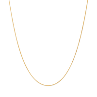 45cm Wheat Chain in 9kt Yellow Gold Necklaces Bevilles 