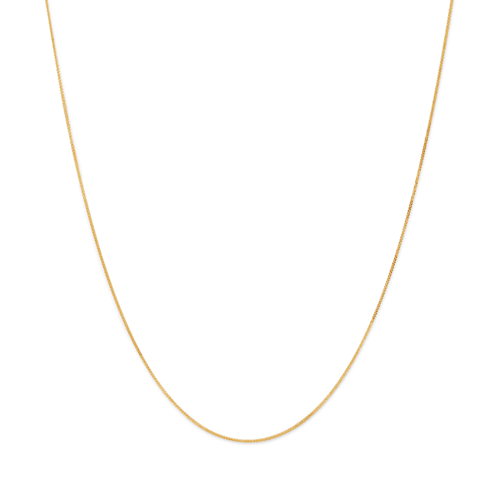 45cm Wheat Chain in 9kt Yellow Gold Necklaces Bevilles 