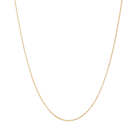 45cm Fine Singapore Chain in 9kt Yellow Gold Necklaces Bevilles 