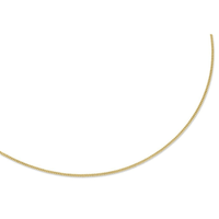 45cm Curb Chain in 9kt Bonded Gold Silver Filled Necklaces Bevilles 