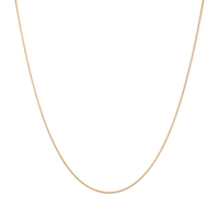 40cm Curb Chain in 9kt Bonded Gold Silver Filled Necklaces Bevilles 