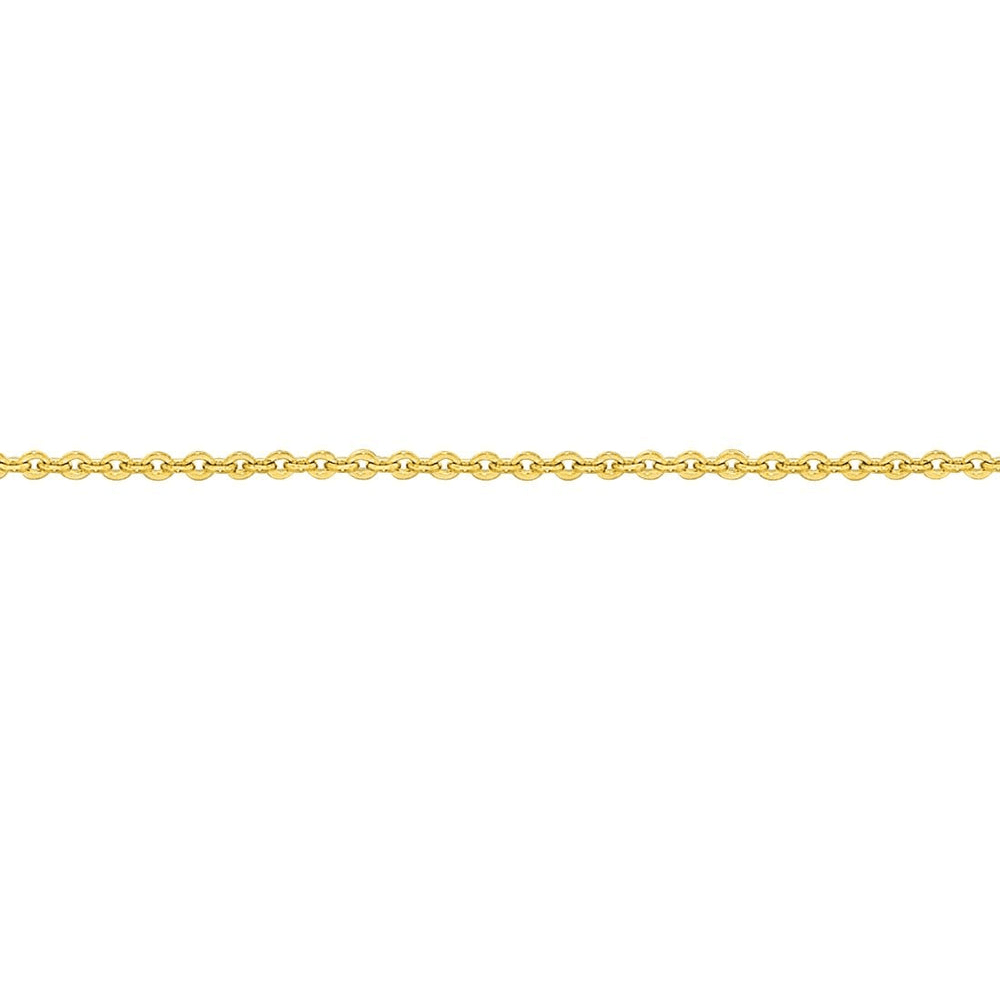 40cm Cable Chain in 9kt Bonded Gold Silver Filled Necklaces Bevilles 
