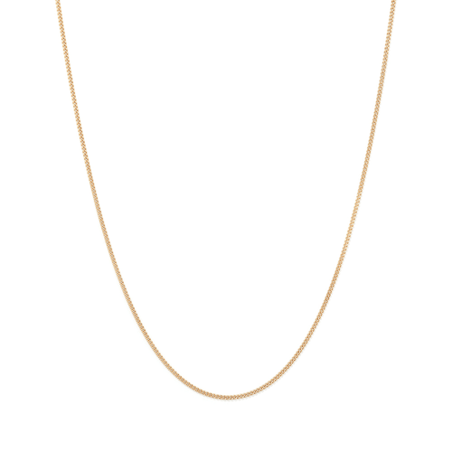 55cm Tight Curb Chain in 9kt Yellow Gold Necklaces Bevilles 