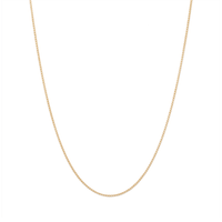 9kt Yellow Gold Diamond Cut Curb Necklace 55cm Necklaces Bevilles 