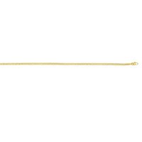 60 Gauge Curb 9kt Yellow Gold Necklace 55cm Necklaces Bevilles 