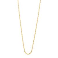 45cm Cable Chain in 9kt Bonded Gold Silver Filled Necklaces Bevilles 