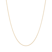 50cm Open Curb Chain in 9kt Yellow Gold Necklaces Bevilles 