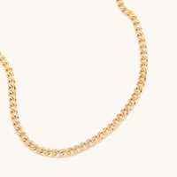 50cm Diamond Cut Curb Chain in 9kt Yellow Gold Necklaces Bevilles 