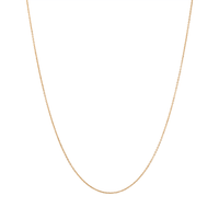 50cm Cable Chain in 9kt Yellow Gold Necklaces Bevilles 