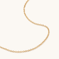 50cm Cable Chain in 9kt Yellow Gold Necklaces Bevilles 