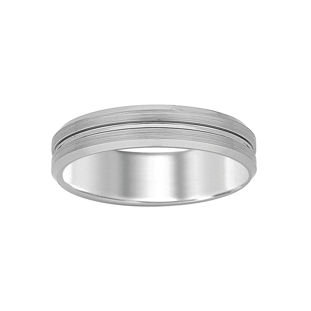 Stanton Made for Men Tungsten Groove Ring Rings Bevilles 