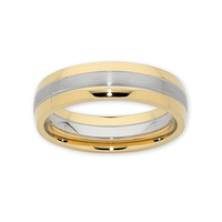 Stainless Steel 6mm Men's Ring Rings Bevilles 