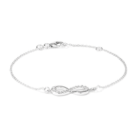 19cm Infinity Belcher Bracelet in Sterling Silver Bracelets Bevilles 