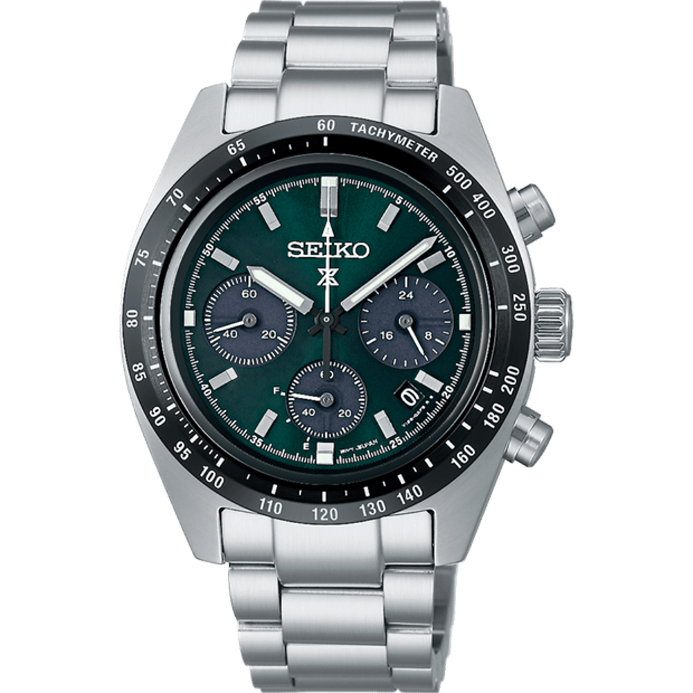 Seiko Prospex Speedtimer Authentic Green SSC933P Watches Seiko 