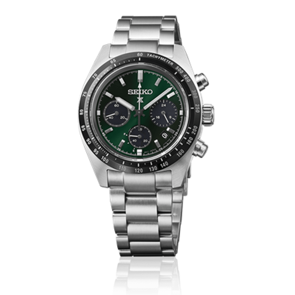 Seiko Prospex Speedtimer Authentic Green SSC933P Watches Seiko 
