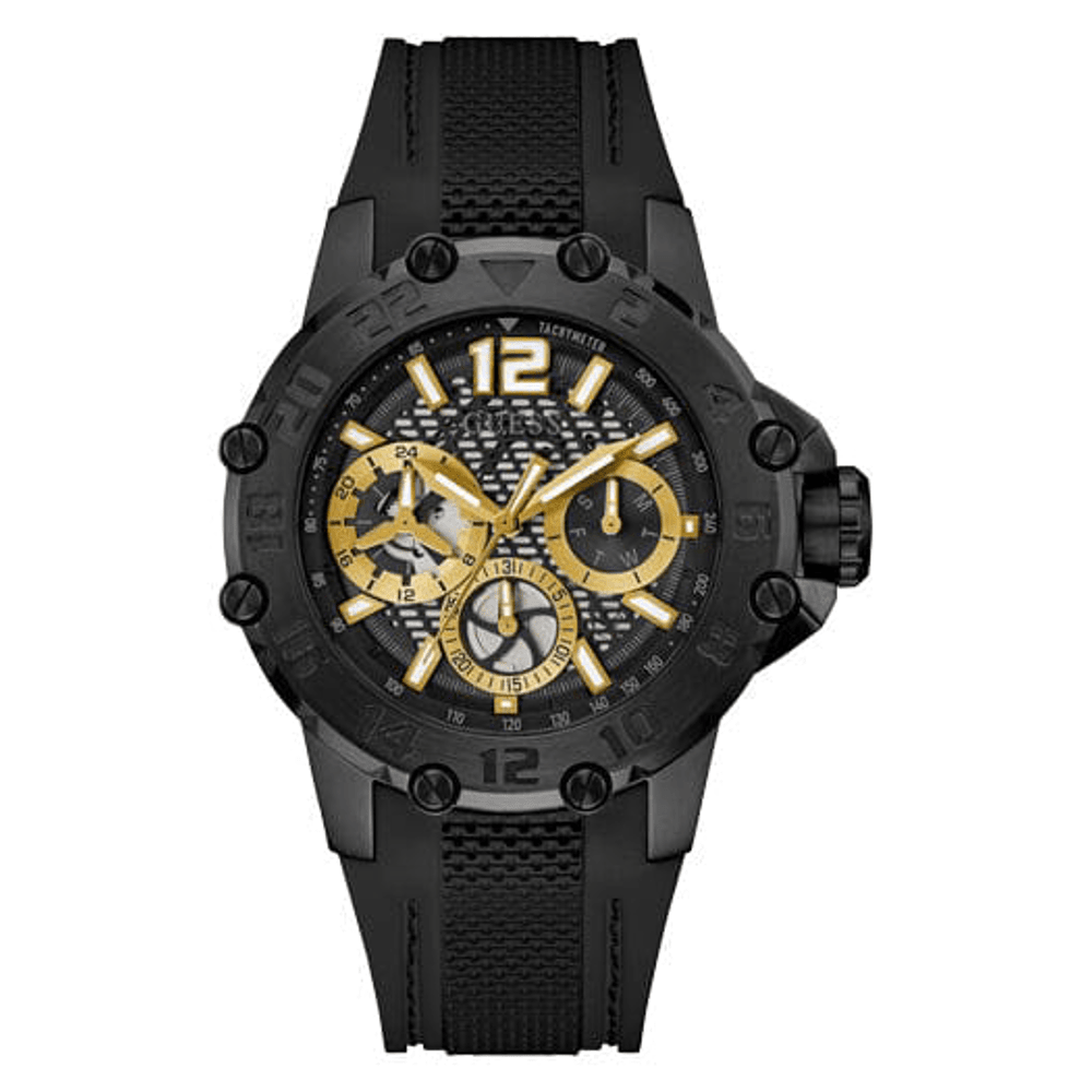 Guess Contender Black Men's Watch GW0640G2 Watches Guess 