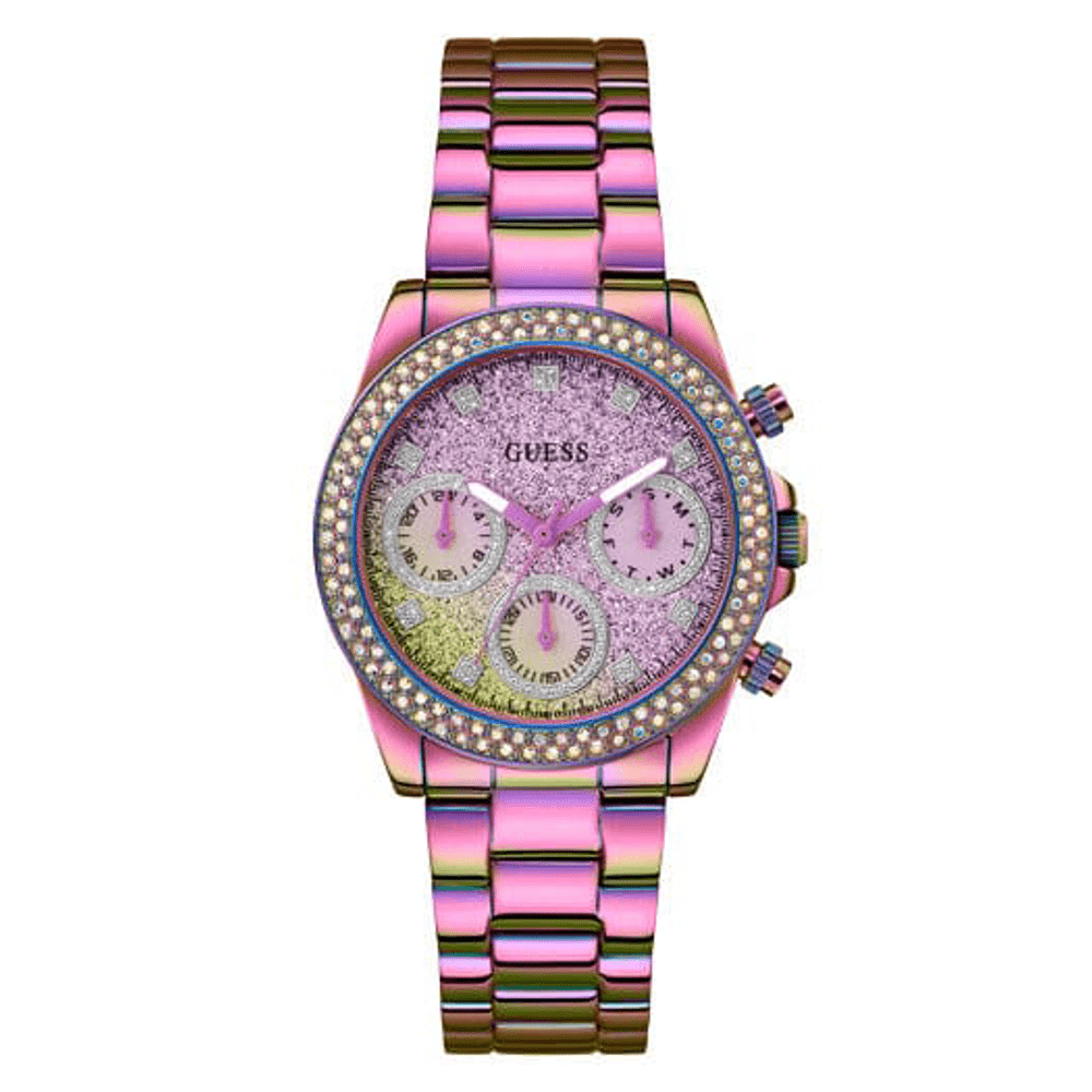 Guess Iridescent Purple Women's Watch GW0483L5 Watches Guess 