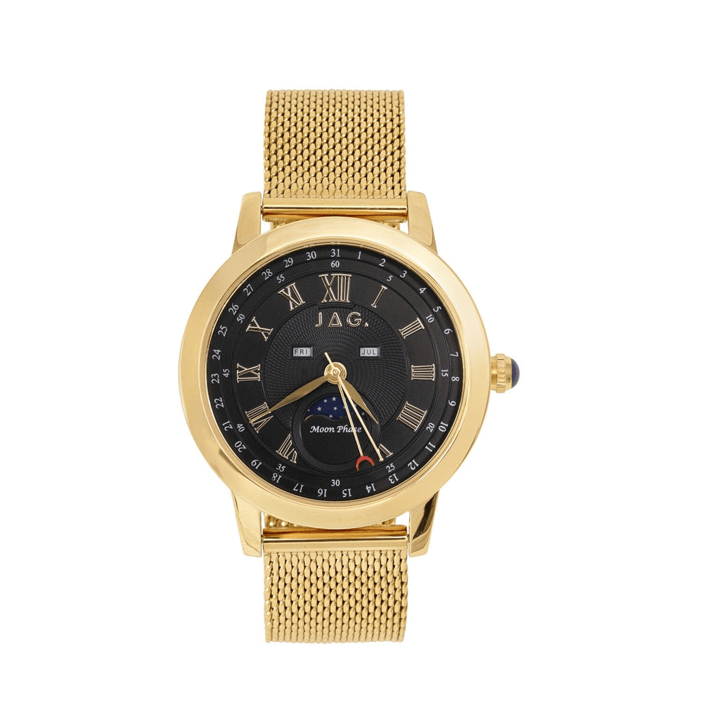 Jag Mosman Black and Gold Men's Watch J2773A Watches Jag 