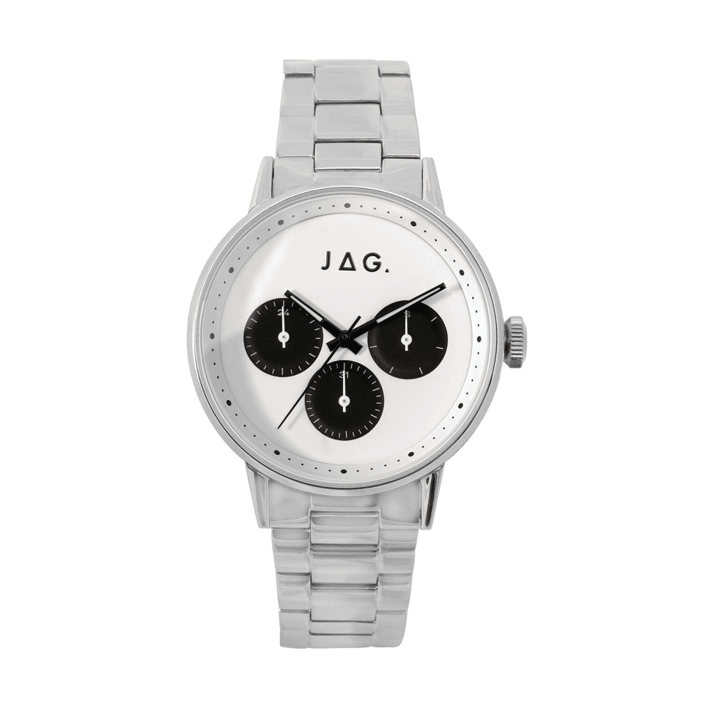 Jag Norwood White and Silver Men's Watch J2764A Watches Jag 