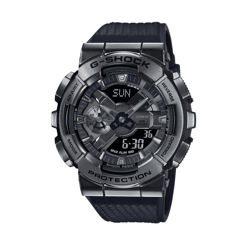 Casio G-Shock Grey and Black Watch GM110BB-1A Watches Casio 