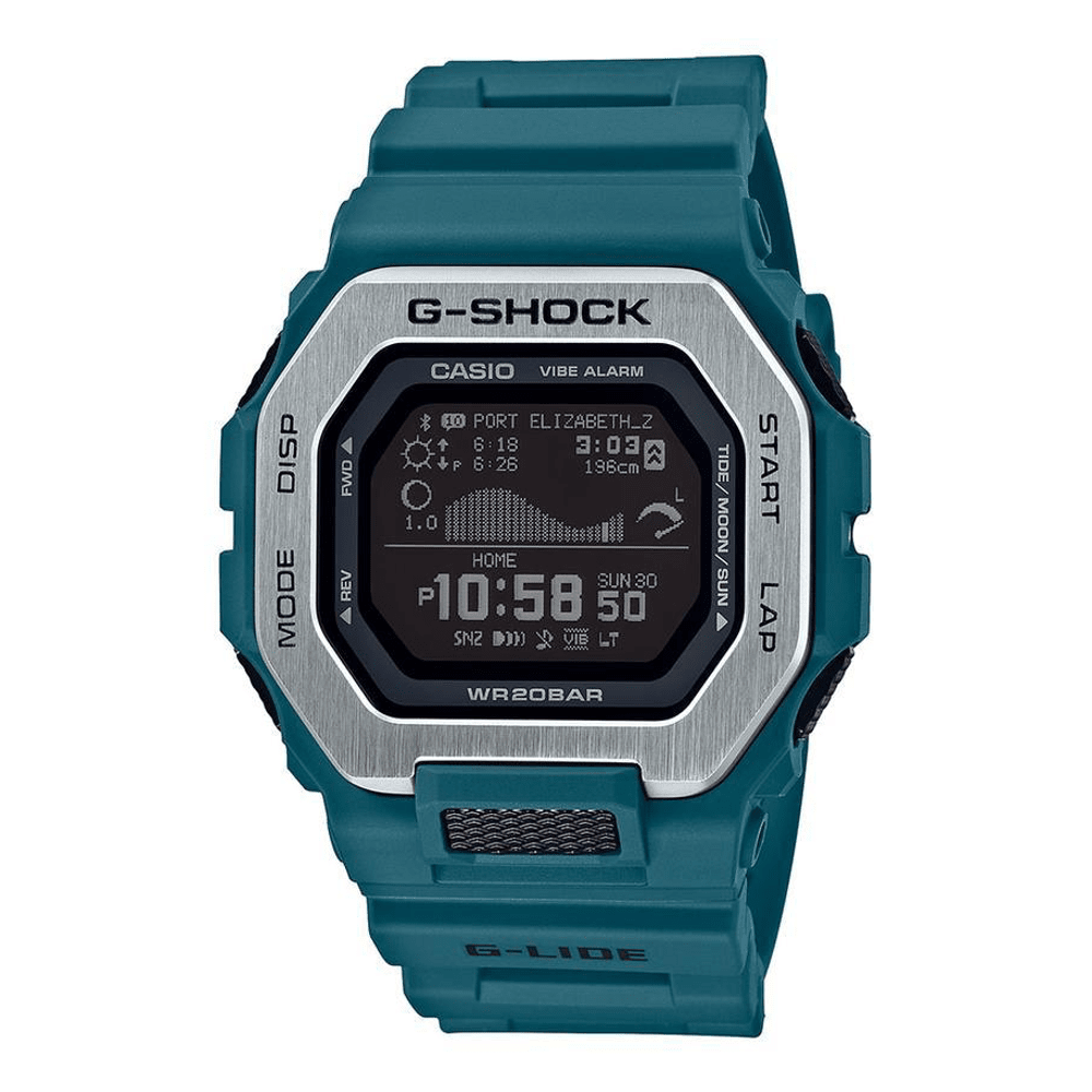 Casio G-Shock Glide Green Watch GBX100-2D Watches Casio 