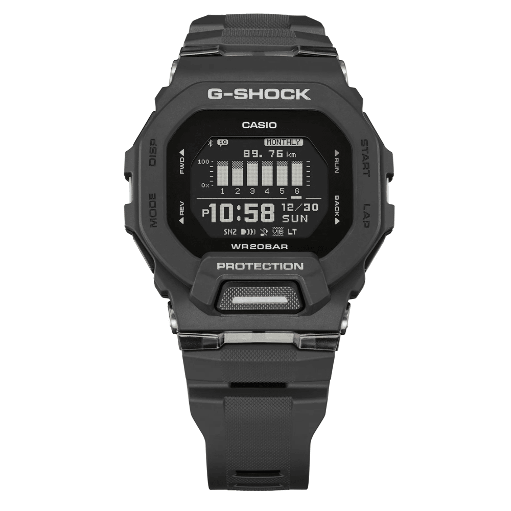 Casio G-Shock G Squad Black Watch GBD200-1D Watches Casio 