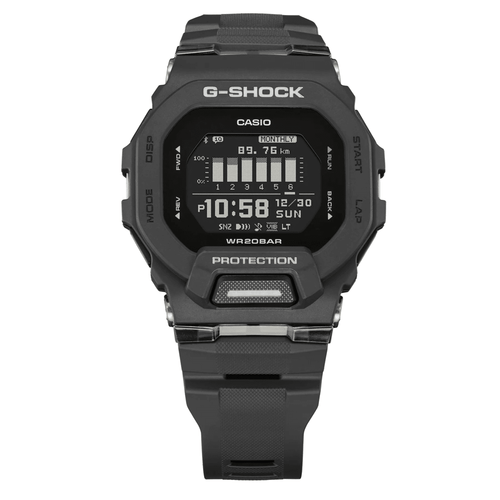 Casio G-Shock G Squad Black Watch GBD200-1D Watches Casio 