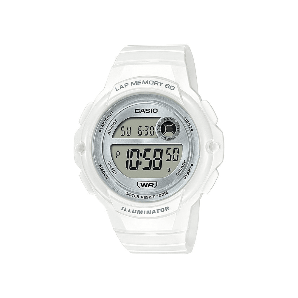 Casio White Watch LWS-1200H-7A1V Watches Casio 