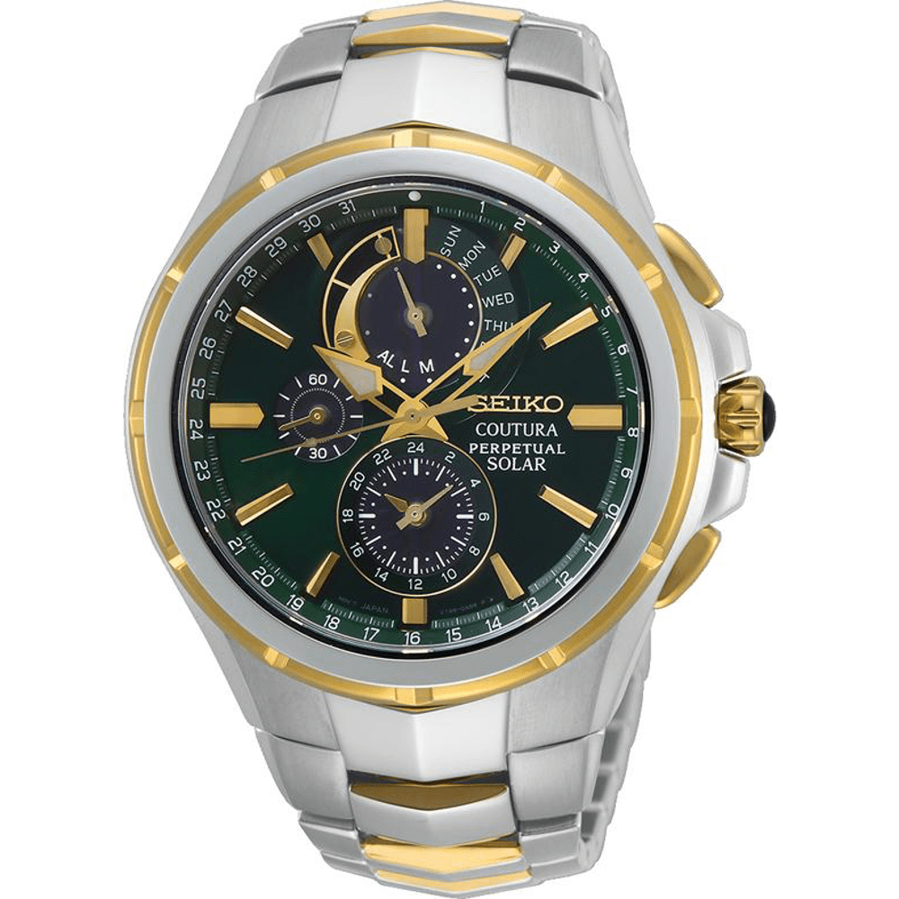 Seiko Gents Coutura Chrono Perpetual Solar Watch Model SSC764P Watches Seiko 