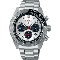 Seiko Prospex Speedtimer Solar Chrono Silver Face Case Band SSC911P Watches Seiko 