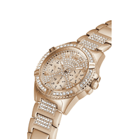 Guess Ladies Frontier Crystal Rose Gold Watch W1156L3 Watches Guess 