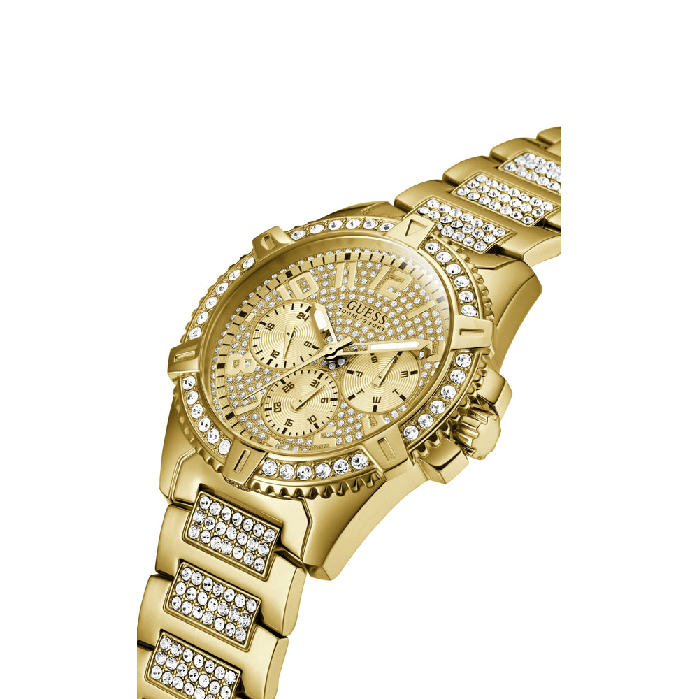 Guess Frontier Crystal Gold Watch W0799G2 Watches Guess 