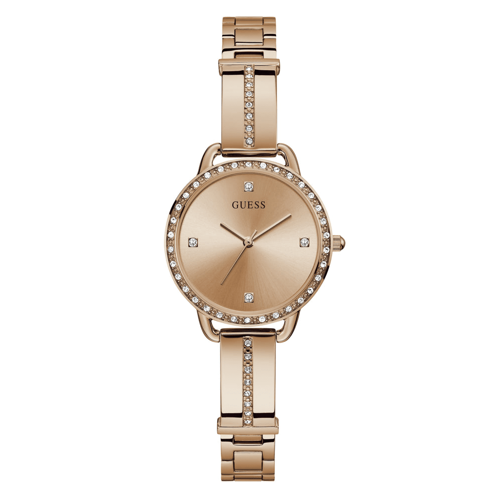 Guess Bellini Rose Gold Tone Stainless Steel Watch GW0022L3 Watches Guess 