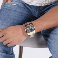 Guess Phoenix Two Tone and Green Men's Watch GW0456G3 Watches Guess 