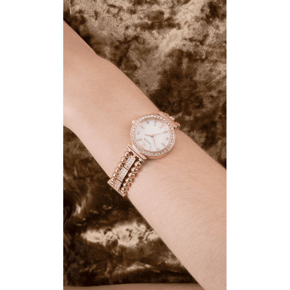 Guess Gala Rose Gold Women's Analogue Watch GW0401L3 Watches Guess 
