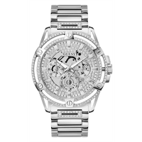 Guess King Silver Men's Watch GW0497G1 Watches Guess 