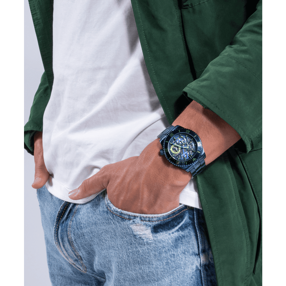 Guess Axle Navy Men's Watch GW0488G4 Watches Guess 