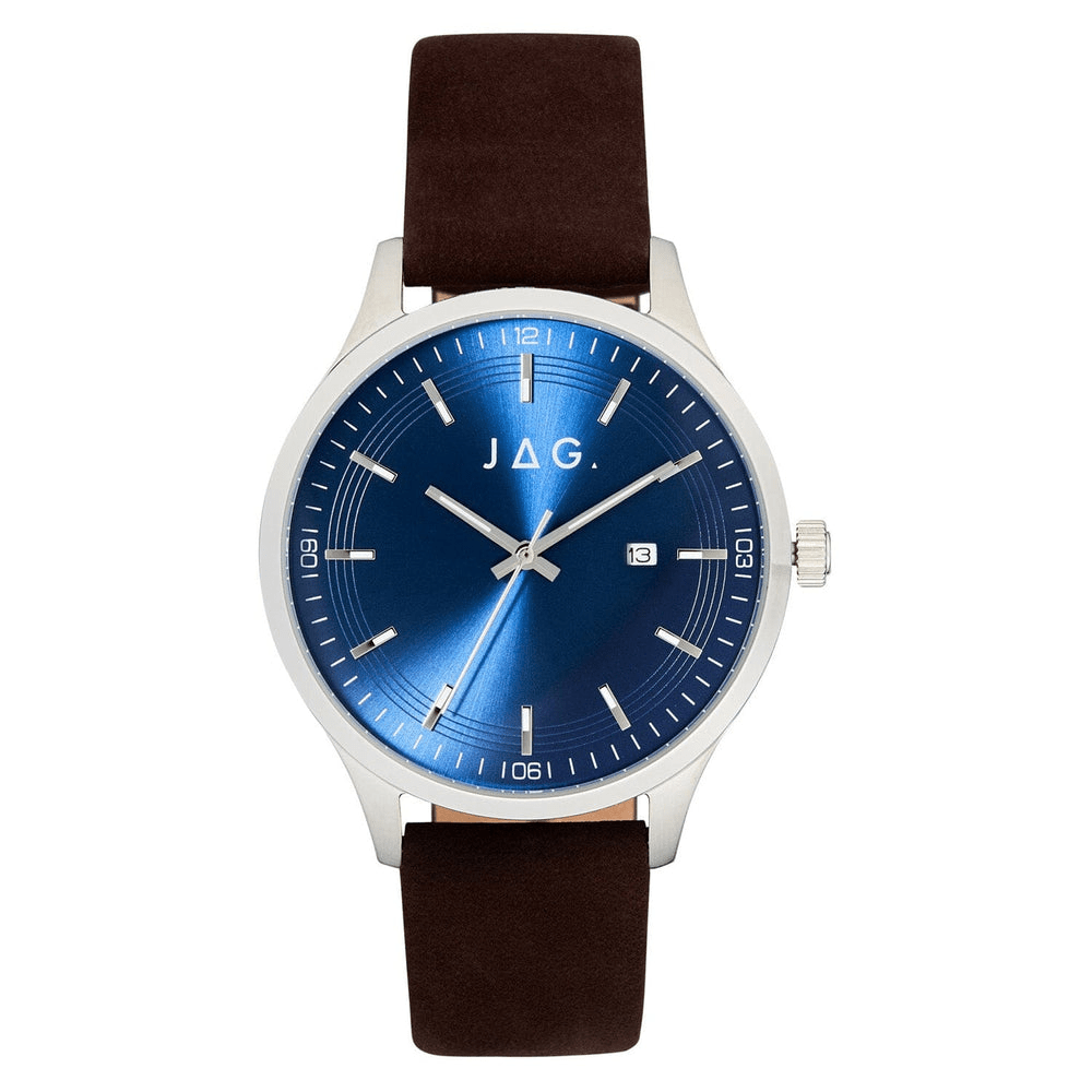 JAG Fitzroy Blue and Brown Watch J2690 Watches Jag 
