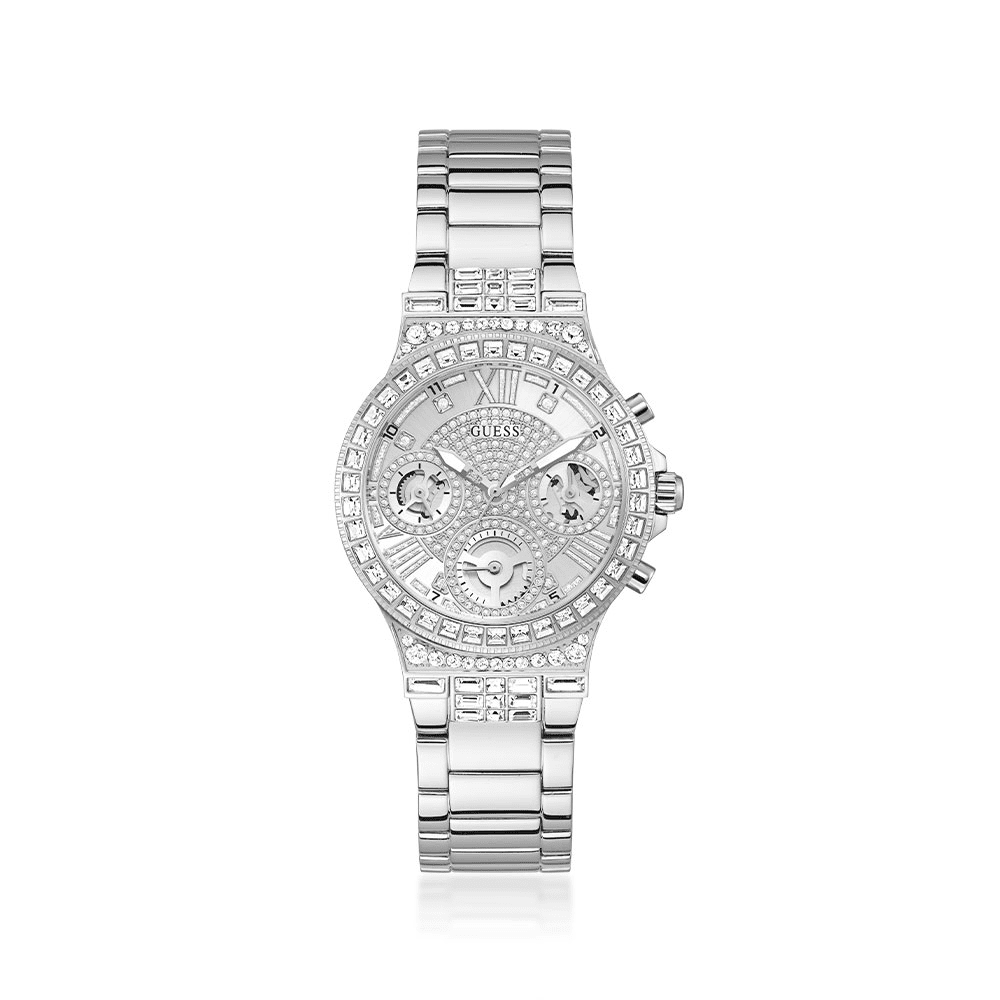 Guess Moonlight Silver Watch GW0320L1 Watches Guess 
