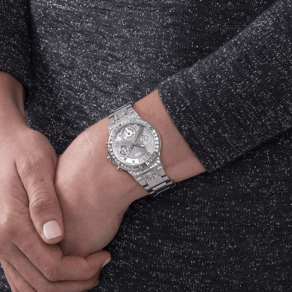 Guess Moonlight Silver Watch GW0320L1 Watches Guess 