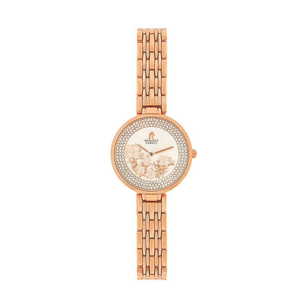Roberto Carati Summer Two Tone Crystal Watch M8105-V4 Watches Roberto Carati 