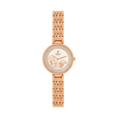 Roberto Carati Summer Two Tone Crystal Watch M8105-V4 Watches Roberto Carati 