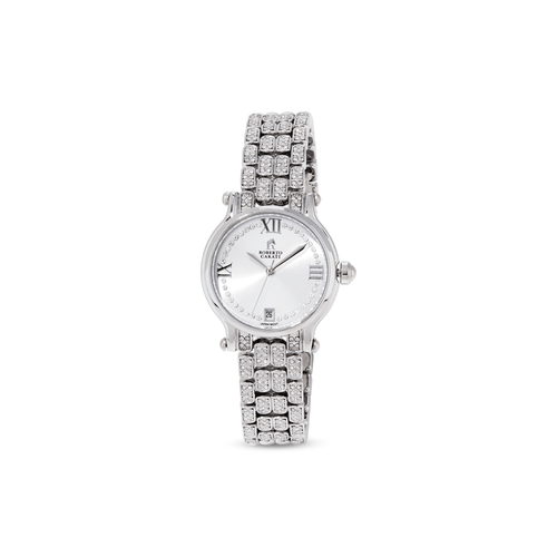 Roberto Carati Tina Silver Coloured Crystal Face Watch M9148-V1 Watches Roberto Carati 