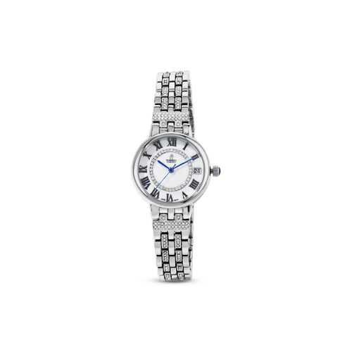 Roberto Carati Audrey Quartz Silver Tone Watch M9090-V1 Watches Roberto Carati 