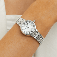 Roberto Carati Audrey Quartz Silver Tone Watch M9090-V1 Watches Roberto Carati 