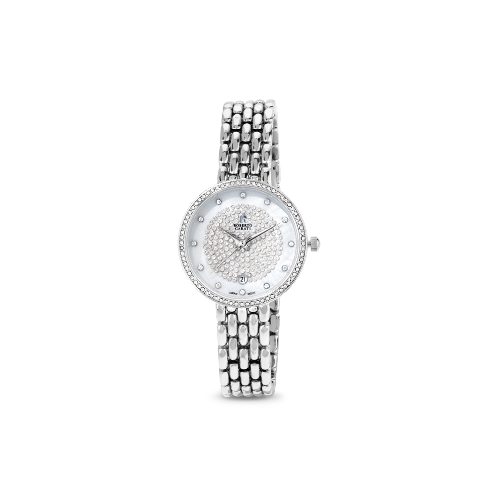 Roberto Carati Moritz Silver Toned Women's Watch M9087-V8 Watches Roberto Carati 