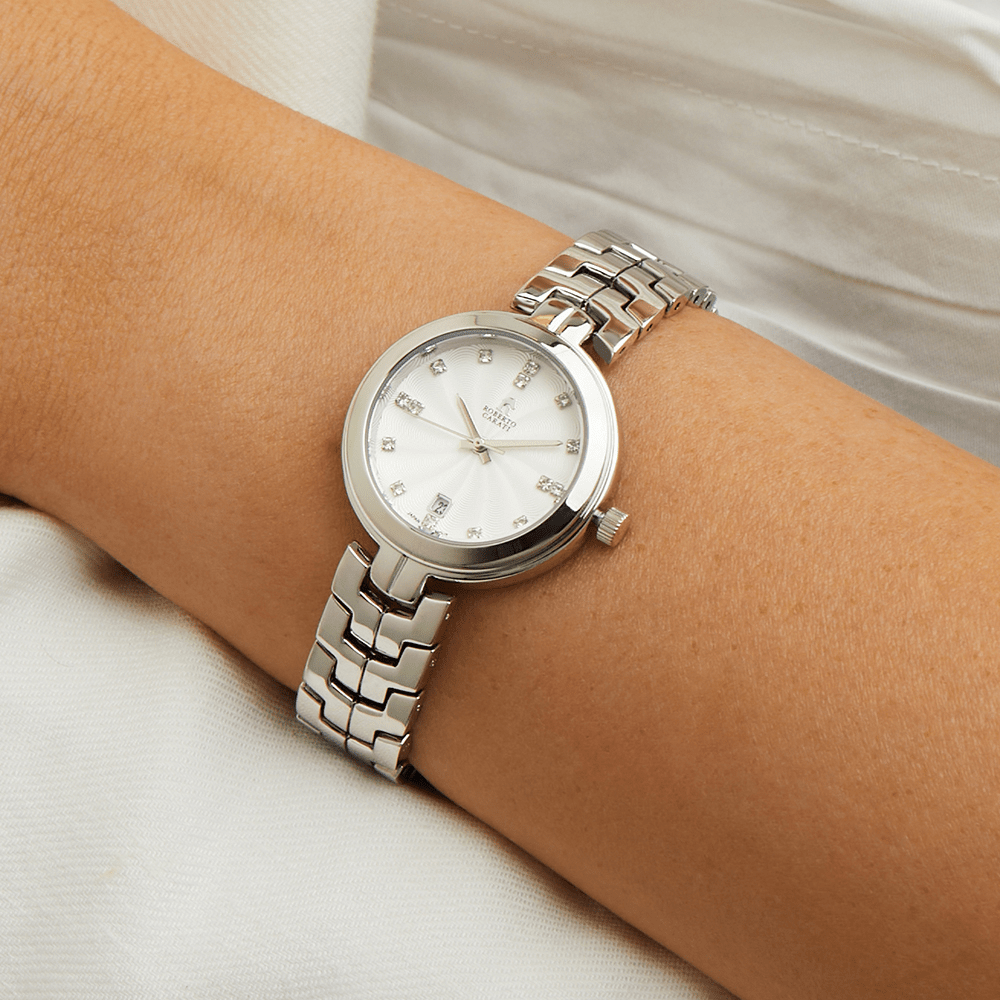 Roberto Carati Willow Silver Toned Women's Watch M9316-V1 Watches Roberto Carati 