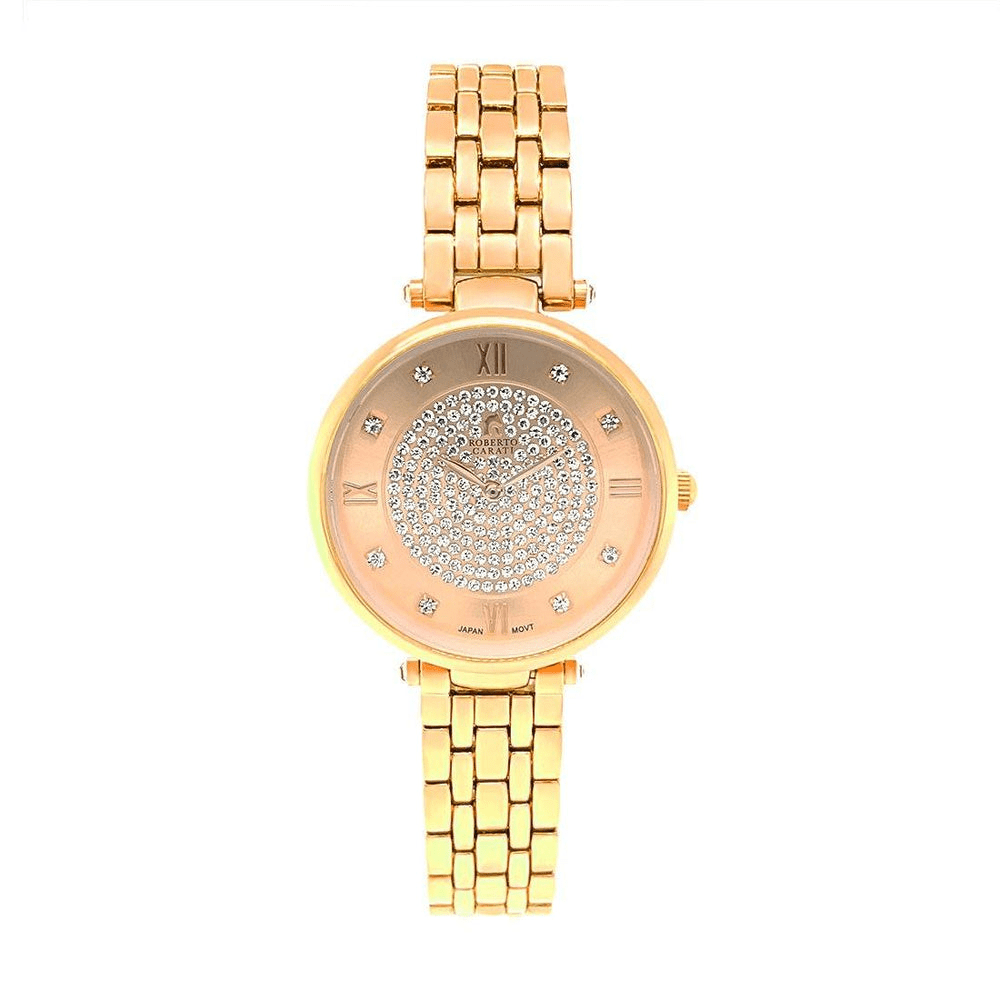 Roberto Carati Charli Crystal Gold Women's Watch M9086-V3 Watches Roberto Carati 