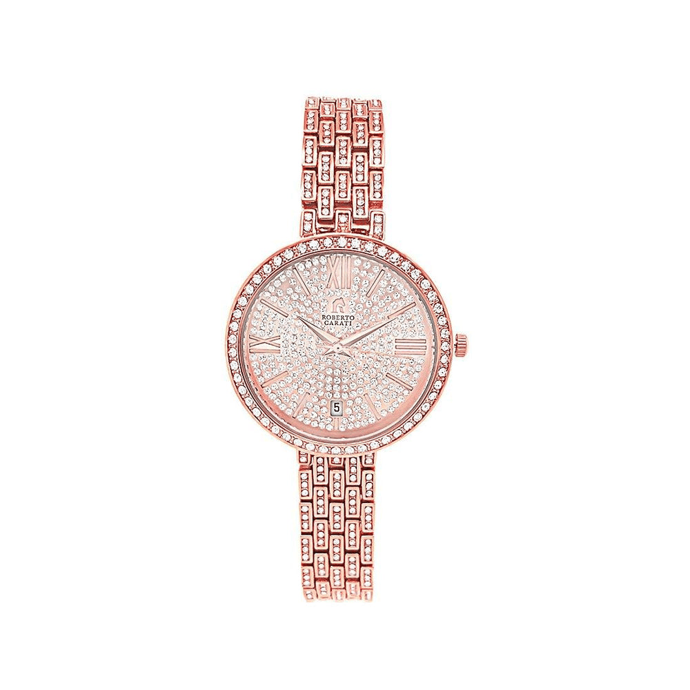 Roberto Carati Crystal Belle Rose Gold Watch M9611-V3 Watches Roberto Carati 